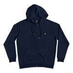 Sweat shirt homme bleu en coton