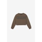 Sweat - shirt marron blair en coton