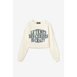 Sweat - shirt fille molliegi marron en coton Sweat - shirt fille molliegi marron en coton