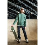 Sweat - shirt pipobo vert en coton zed