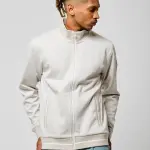 Sweat zippe lenzo craie écru Sweat zippe lenzo craie écru