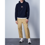 Sweatshirt  capuche bleu marine pour homme