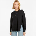 Sweatshirt  capuche femme w her hdy tr noir en coton