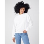 Sweatshirt en coton blanc pour femme Sweatshirt en coton blanc pour femme
