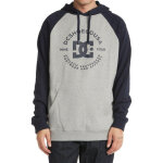 Sweatshirt homme gris moyen / bleu marine en coton