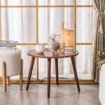 Table appoint bout de canape meuble bois rond Table appoint bout de canape meuble bois rond