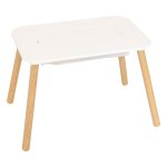 Table d'appoint enfant buldy blanc