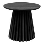 Table d?appoint osaka placage de ch�ne noir