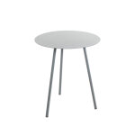 Table d'appoint ronde métal gris Table d'appoint ronde métal gris