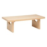 Table basse arden en placage frêne 110x50cm Table basse arden en placage frêne 110x50cm