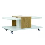 Table basse blanc juliet