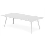 Table basse rectangulaire bipolart métal blanc Table basse rectangulaire bipolart métal blanc