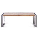 Table basse rectangulaire en bois Table basse rectangulaire en bois