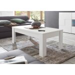 Table basse sky laqué blanc mat Table basse sky laqué blanc mat