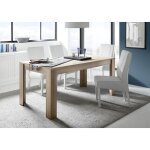Table extensible firenze décor noyer chene Table extensible firenze décor noyer chene