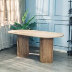Table a manger 6 personnes ovale bois Table a manger 6 personnes ovale bois
