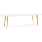 Table à manger scandinave rectangulaire fashion Table à manger scandinave rectangulaire fashion