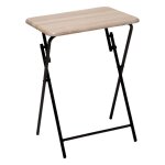 Table pliante effet bois Table pliante effet bois