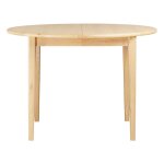 Table repas 110cm avec allonge chêne naturel Table repas 110cm avec allonge chêne naturel