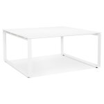 Table de runion ou bureau bench blanc
