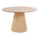 Table de salle  manger bolton placage de frne naturel