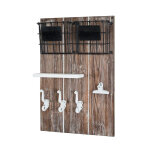 Tableau  cls et pense - bte marron en bois