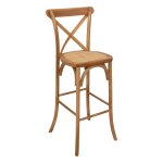 Tabouret de bar isak chêne beige Tabouret de bar isak chêne beige