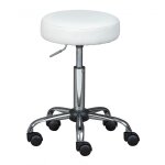 Tabouret pivotant asara blanc