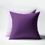 Taie d'oreiller coton tertio ; - lila / violet