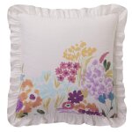 Taie d'oreiller coton virvevoltante - multicolore