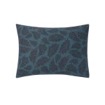 Taie d'oreiller imprim�e en bambou iris