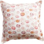 Taie d'oreiller pastilles - rose