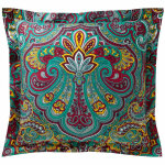 Taie d'oreiller percale de coton kashmer