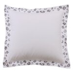 Taie d'oreiller percale de coton leopold - blanc