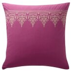 Taie d'oreiller sac laurine rose fuchsia