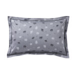 Taie d'oreiller satin jacquard kyoto graphite