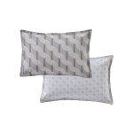Taie d'oreiller tempo double face galet Taie d'oreiller tempo double face galet