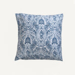 Taie d'oreiller, taie de traversin en coton mistry - bleu