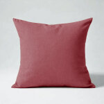 Taie d'oreiller ou taie de traversin coton tertio ; - grenat