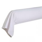 Taie de traversin lin lav louxor blanc