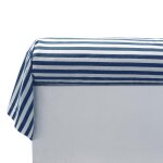 Taie de traversin en coton anderson bleu marine