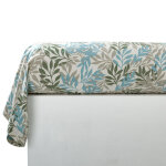 Taie de traversin, coton  imprim vegetal dr. cachemire vert 88 x 180 cm
