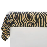 Taie de traversin dr. topo en flanelle effet bois beige