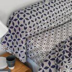 Taie de traversin flanelle grise thibault