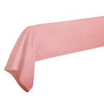 Taie de traversin lin lavé louxor bois de rose 90 x 190 cm Taie de traversin lin lavé louxor bois de rose 90 x 190 cm