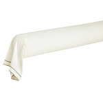 Taie de traversin percale bio tandem mousse Taie de traversin percale bio tandem mousse