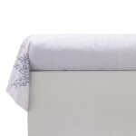 Taie de traversin percale de coton recif - blanc