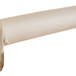 Taie de traversin en satin de coton heritage chanvre
