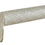 Taie de traversin en satin de coton mix & match celadon
