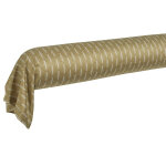 Taie de traversin satin imperial olive 90 x 190 cm